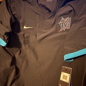 Nike Black Jersey with Teal Highlights